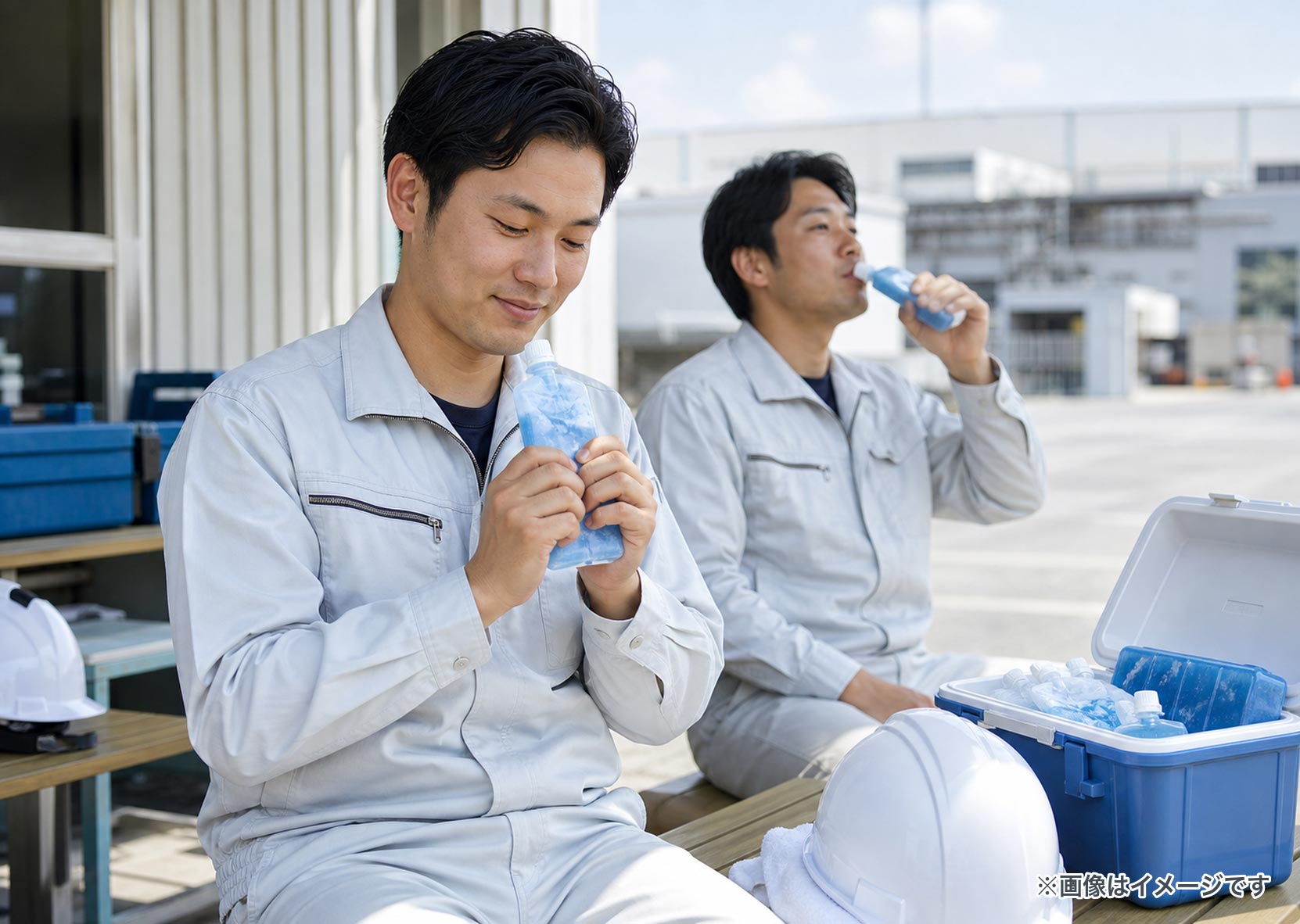 休憩時のクールダウン